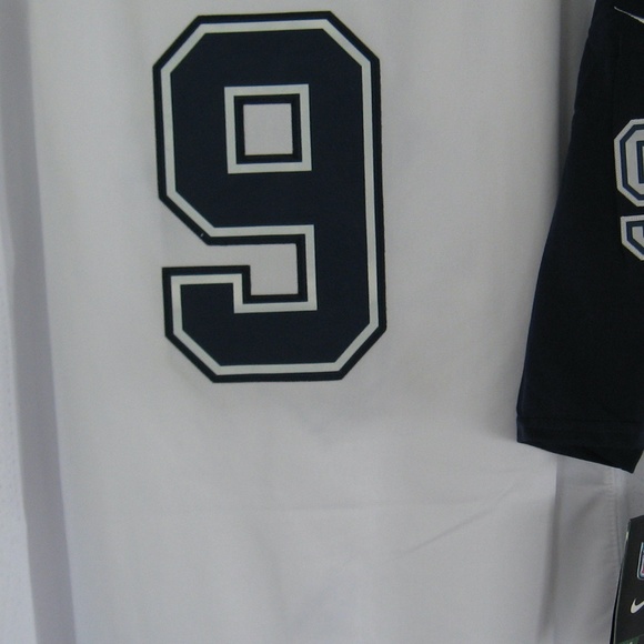NEW DALLAS COWBOYS TONY ROMO #9 WHITE XXL THROWBACK EMBROIDERED SEWN JERSEY - Picture 3 of 5